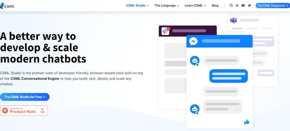 ai in customer communication, csml.dev