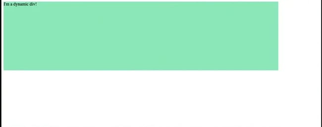 a css variable example of a div that changes size according to viewport width