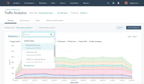 ̽ѡ Marketing Analytics Software custom reporting tool