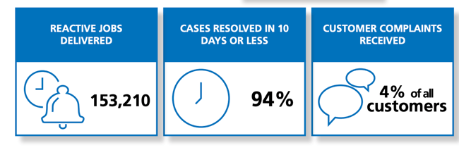 customer feedback report, visuals
