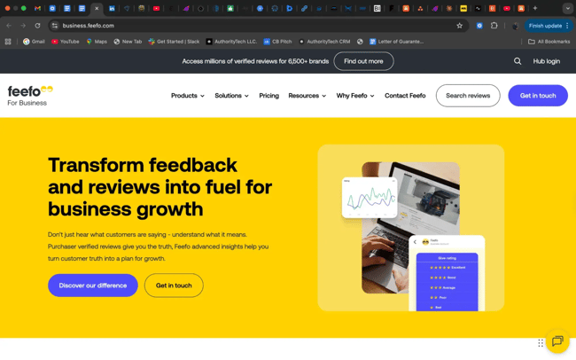 customer feedback tool, feefo