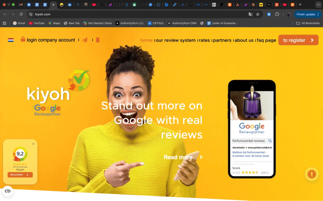 customer feedback tool, kiyoh