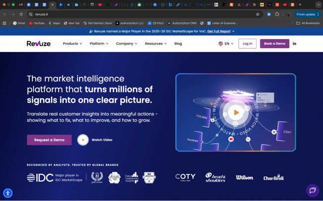 customer feedback tool, revuze