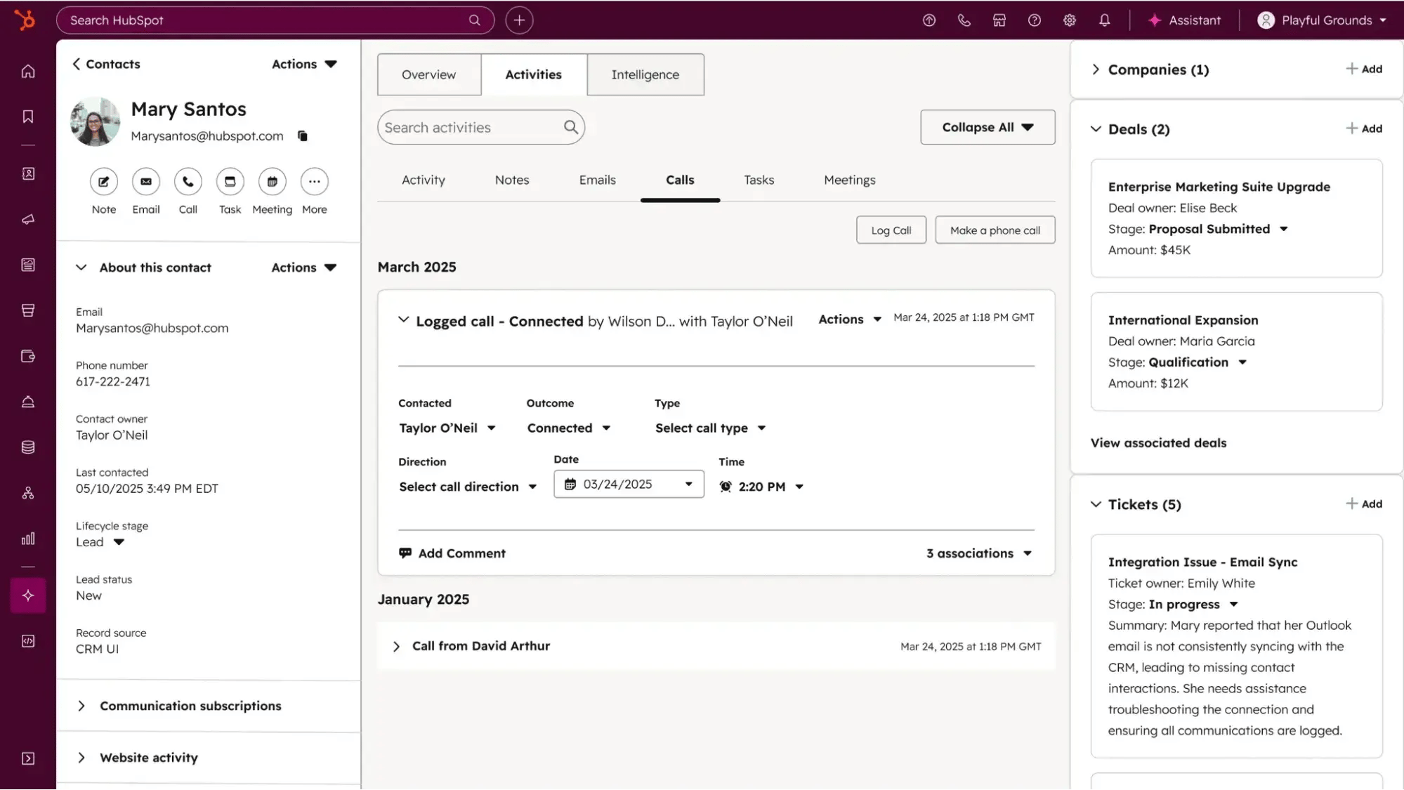 customer monitoring tools in hubspot service hub