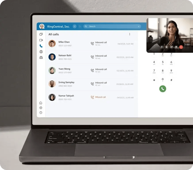 customer service app Ring central