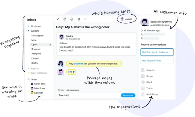customer service app Groove