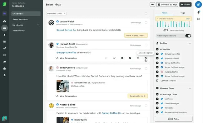 Sprout Social Customer Service Apps