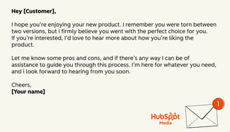 customer service email templates, follow up