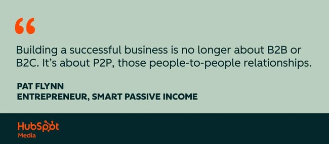 customer success quotes, building a successful business is no longer about b2b or b2c. it’s about p2p, those people-to-people relationships.
