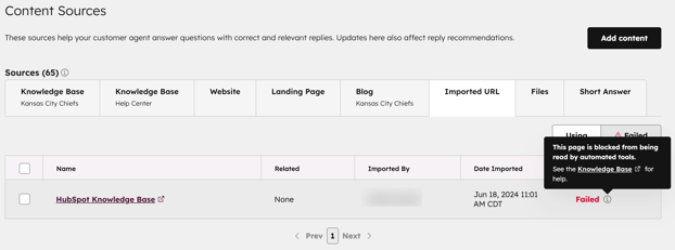 customer-agent-error-messages