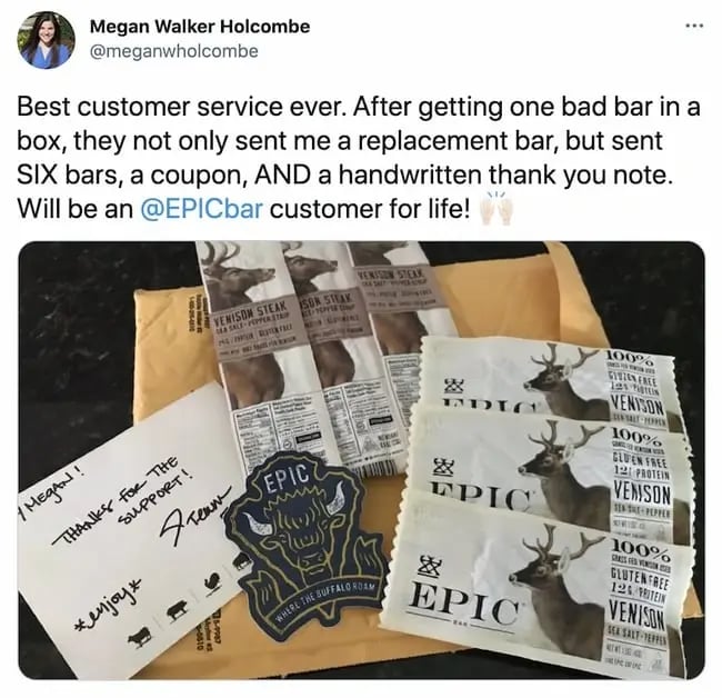 customer appreciation EpicBar