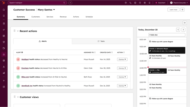 HubSpot AI customer service software
