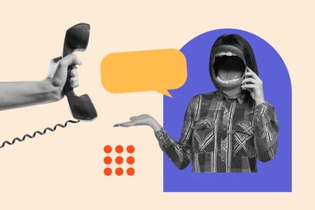 service rep handling a customer complaint over the phone