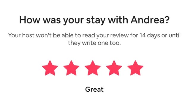 two-sided customer satisfaction reviews
