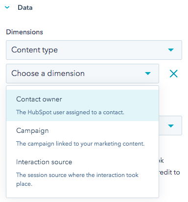 data dimensions