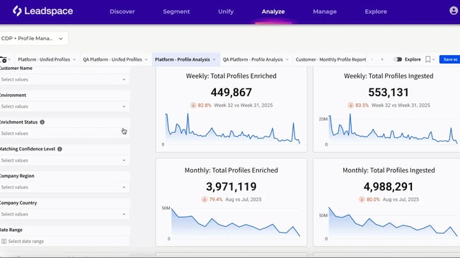 data enrichment services, leadspace