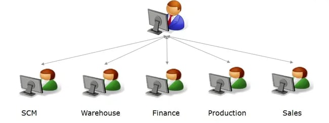 Centralized Data Governance and Decentralized Execution