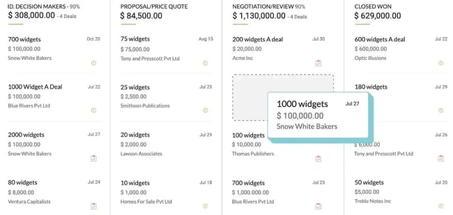 [alt] deal management, Zoho CRM
