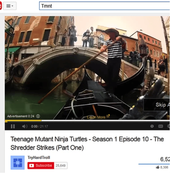image ad in youtube video