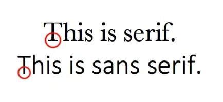 Choose a font.