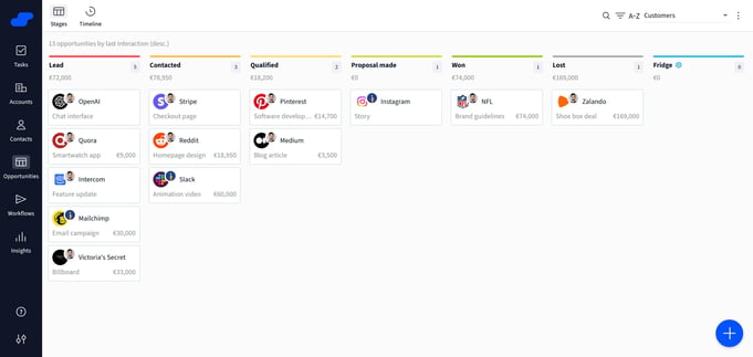 Salesflare Lead Management Tool