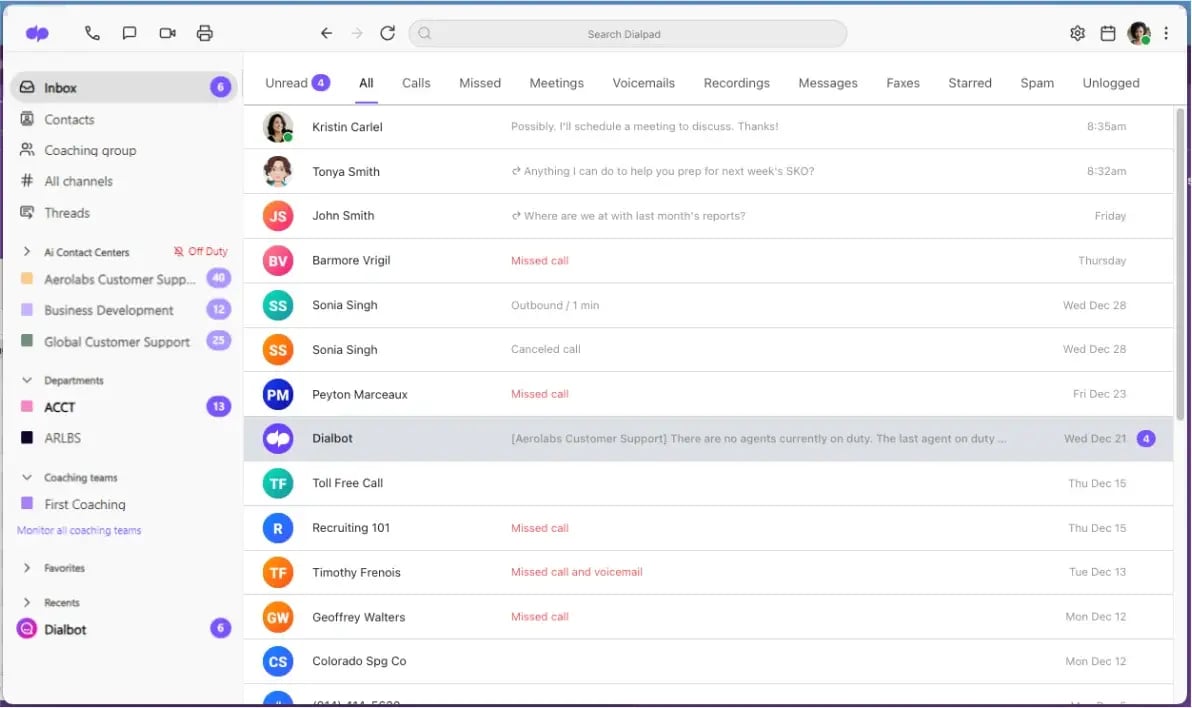 dialpad