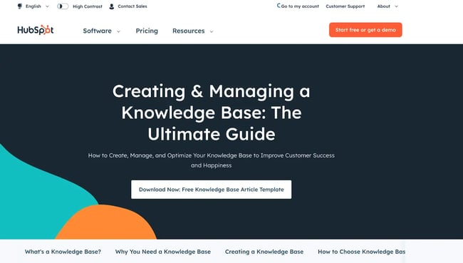 digital customer service tools, knowledge base