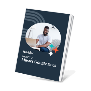 ebook cover -  transparent - google docs master guide
