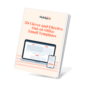 ebook cover - Out of Office Email Templates