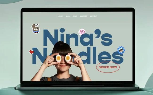 ecommerce platforms, ninas noodles