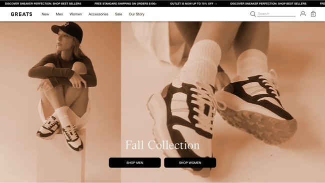 ecommercise site built with shopify, squarespace alternatives