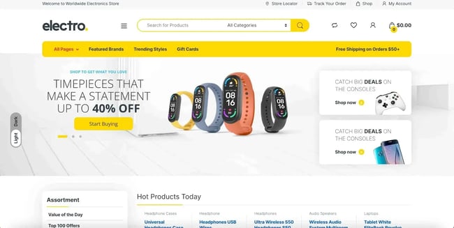 wordpress affiliate marketing themes; electro