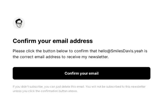 email opt in, notionway