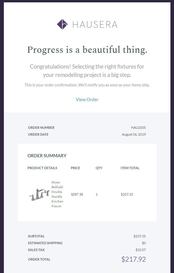 How to Send Effective Order Confirmation Emails [Examples + Template]