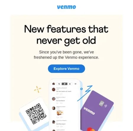 email marketing campaign; venmo