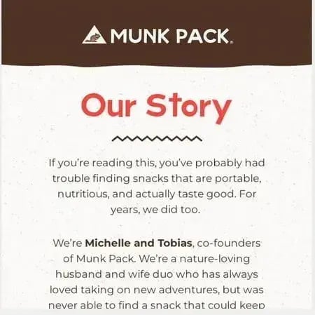 email marketing campaign; munk pank