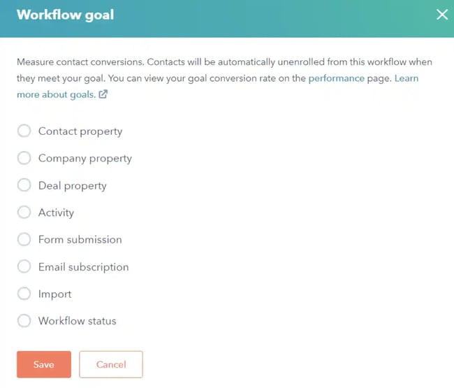 Determining your email campaign's goal