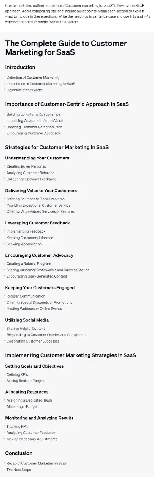 chat gpt training, marketing plan