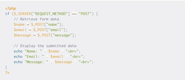 html email form, code