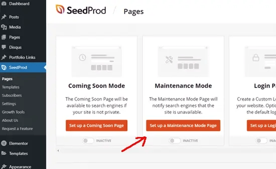 how to change wordpress theme, putting your wordpress website in maintenance mode