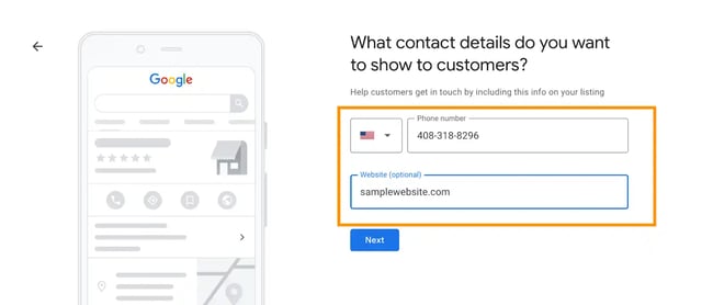 seo for plumbers, setting up google business profile