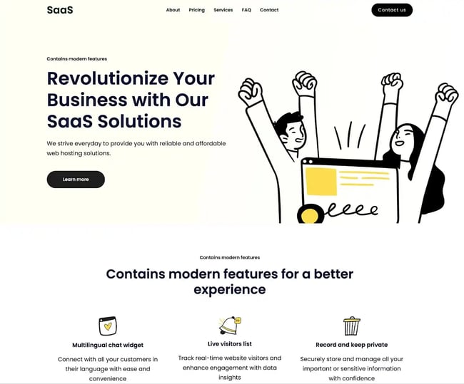 Saas theme Wordpress, the SaaS starter site in Sydney Pro