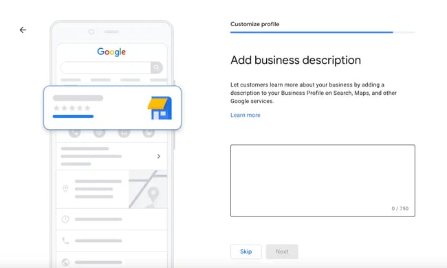 seo for plumbers, setting up google business profile-2