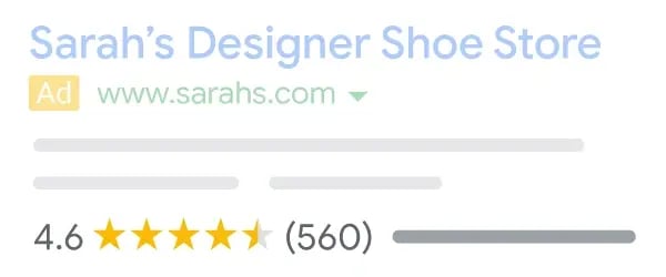 seller ratings on Google Customer Reviews