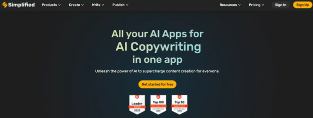 simplified ai generator