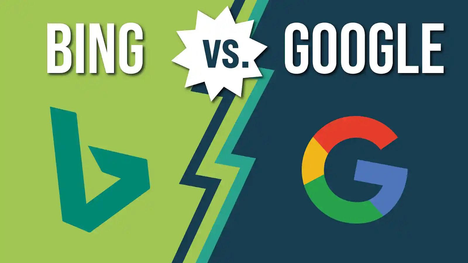 bing versus google