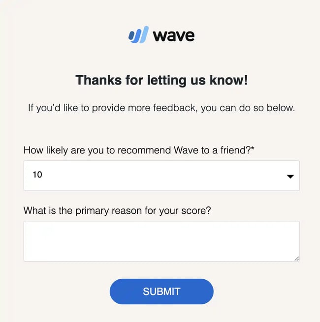 survey email example