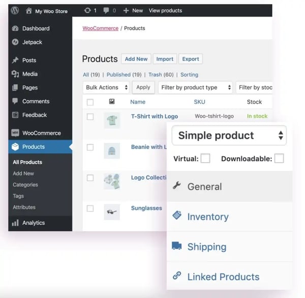 How to Start an Online Boutique for Free: using woocommerce