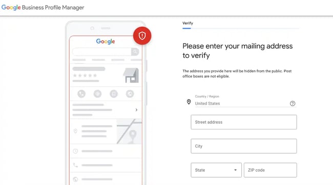 seo for plumbers, setting up google business profile