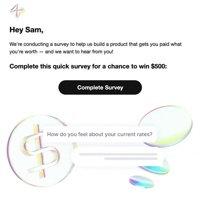 survey email example